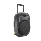 Garso sistema nešiojama 15" (38cm) 800W su dviem VHF mikrofonais PORT15VHF-MKII Ibiza Sound 